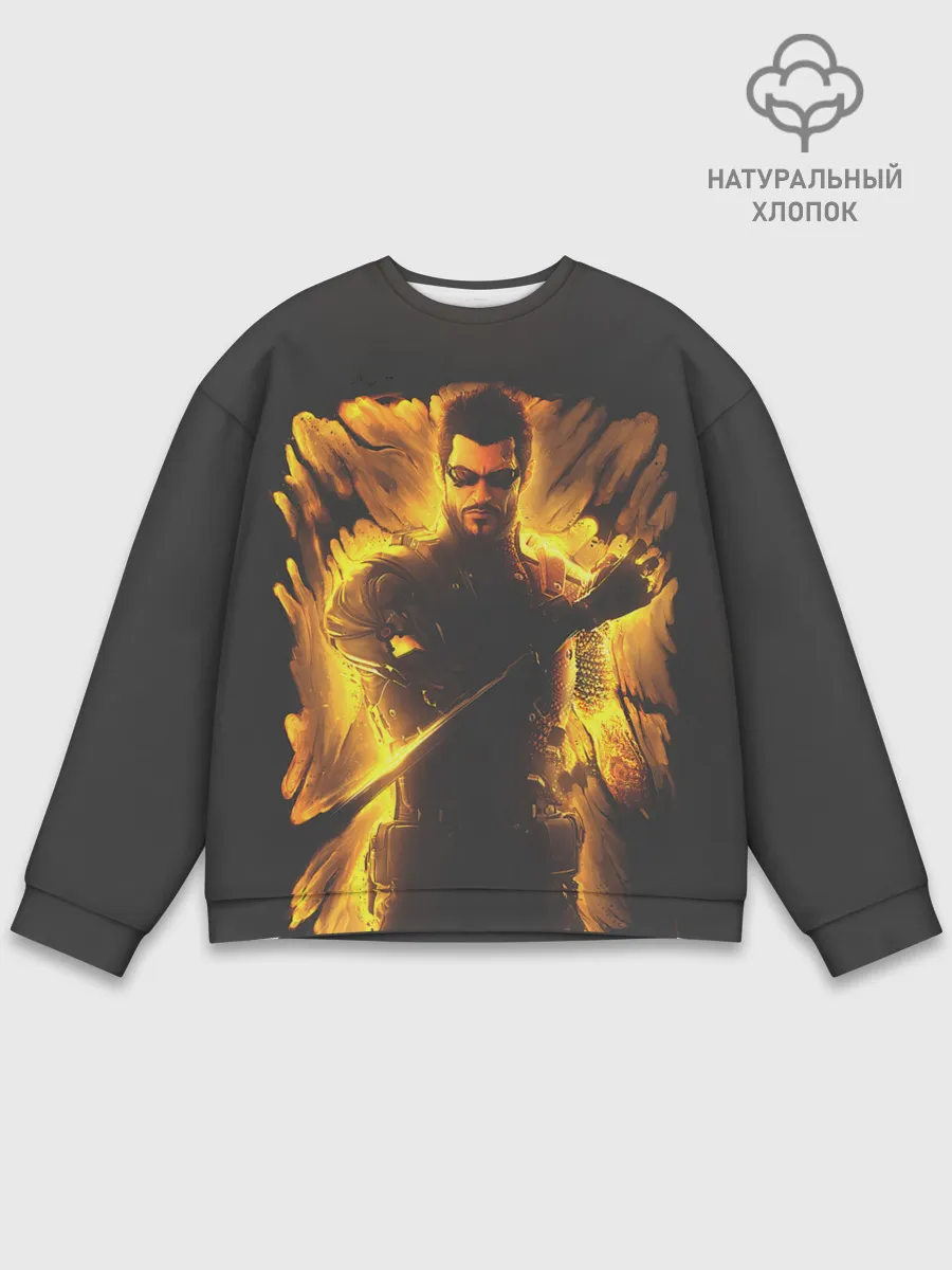 Мужской свитшот базовый / Jensen in fire