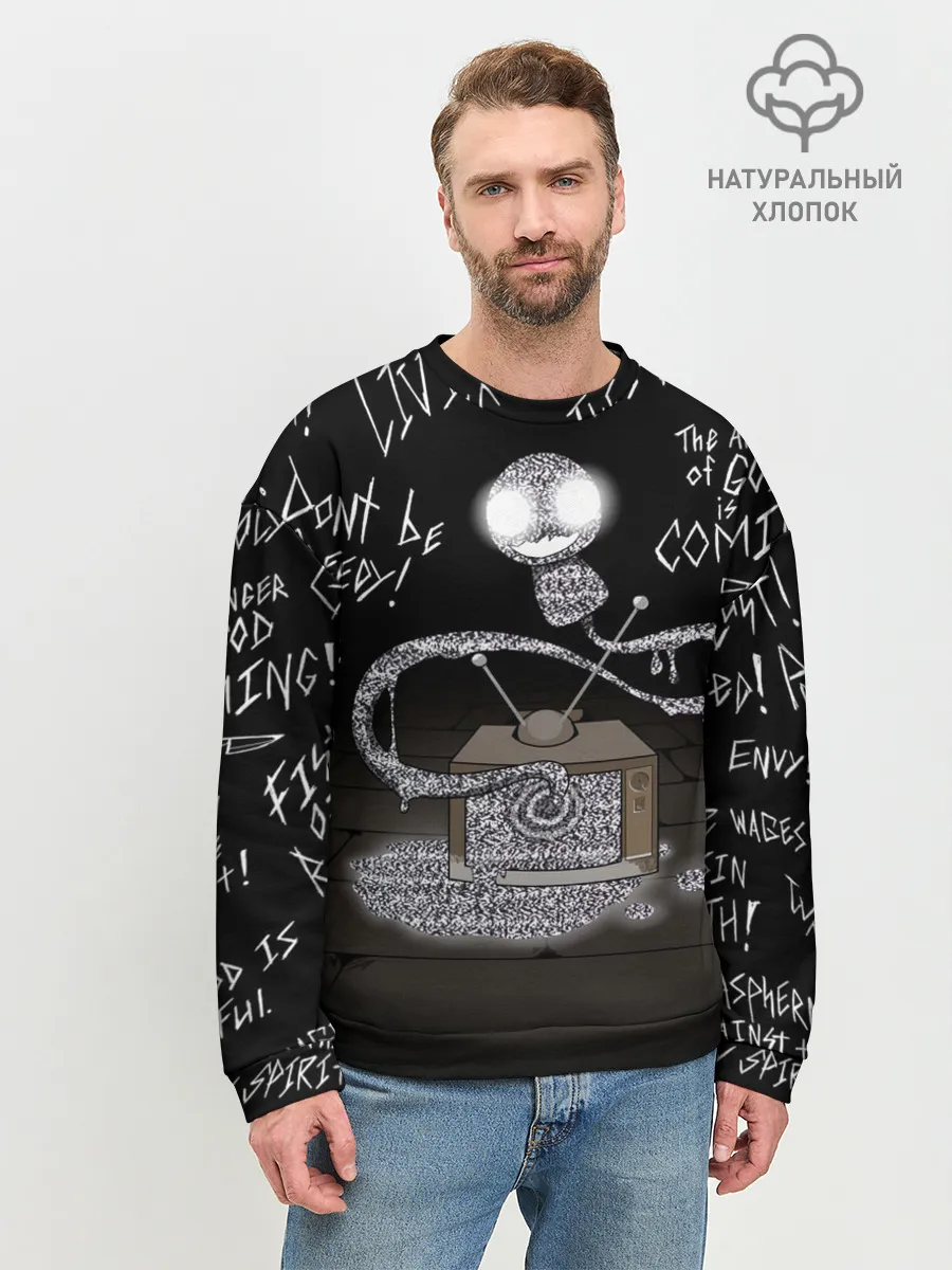 Мужской свитшот базовый / The Binding of Isaac