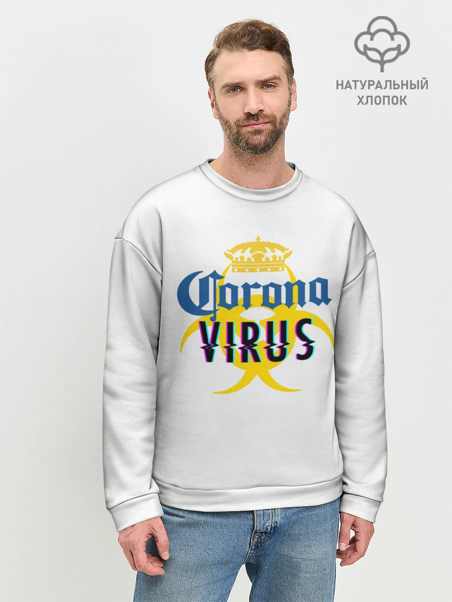 Мужской свитшот базовый / Корона Виоус