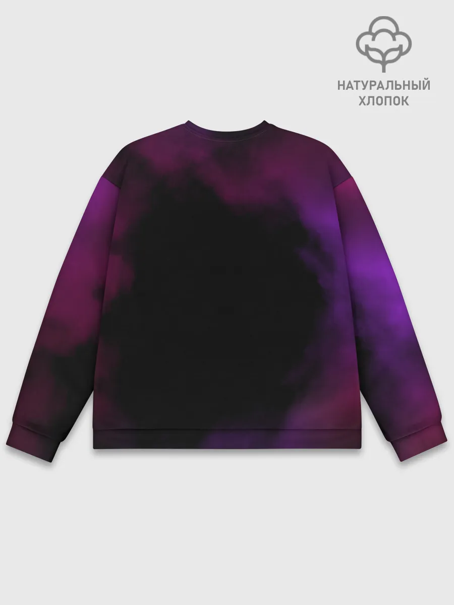 Мужской свитшот базовый / Злой мускулистый Аста