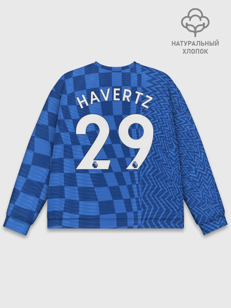 Мужской свитшот базовый / Хаверц Челси фома 2021/2022