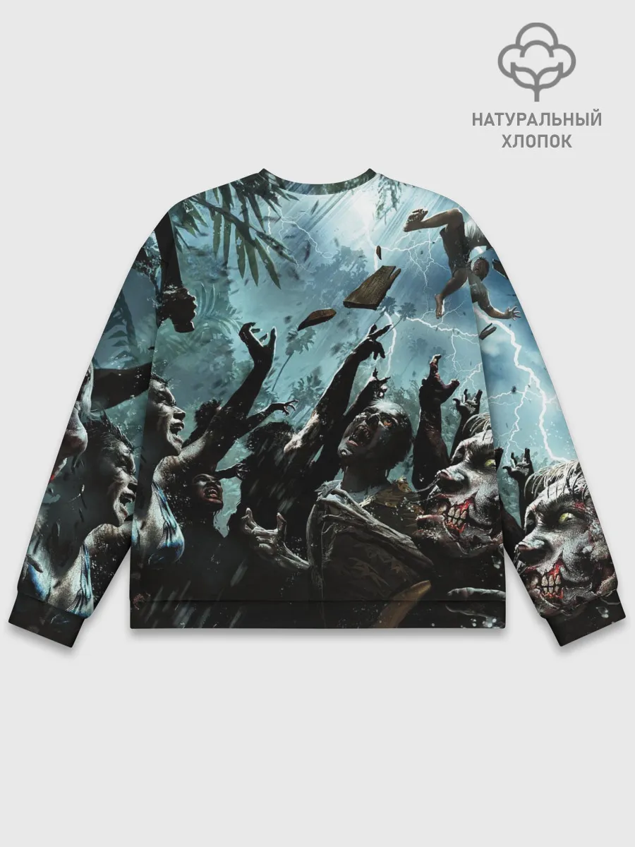 Мужской свитшот базовый / Кровожадные зомби | Zombie