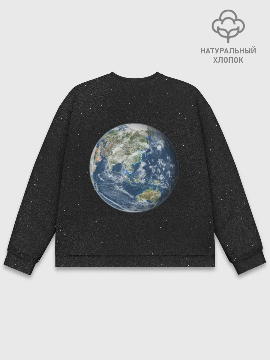 Мужской свитшот базовый / ПланеТа ЗемЛя