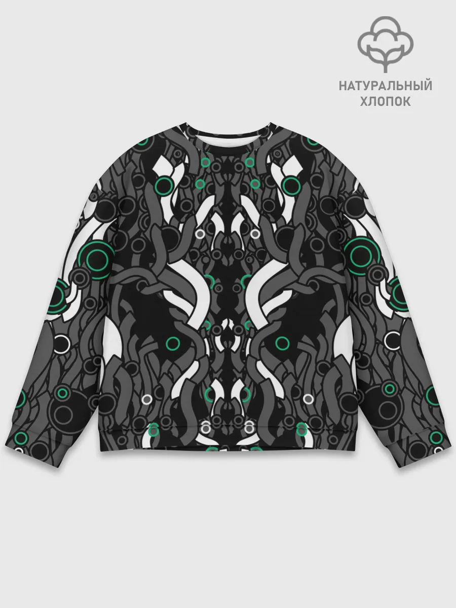 Мужской свитшот базовый / Абстрактная фантастика