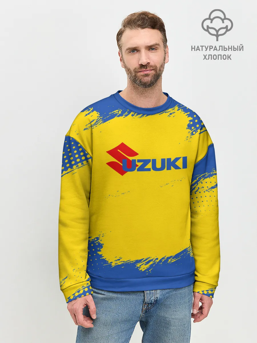 Мужской свитшот базовый / Suzuki | Сузуки