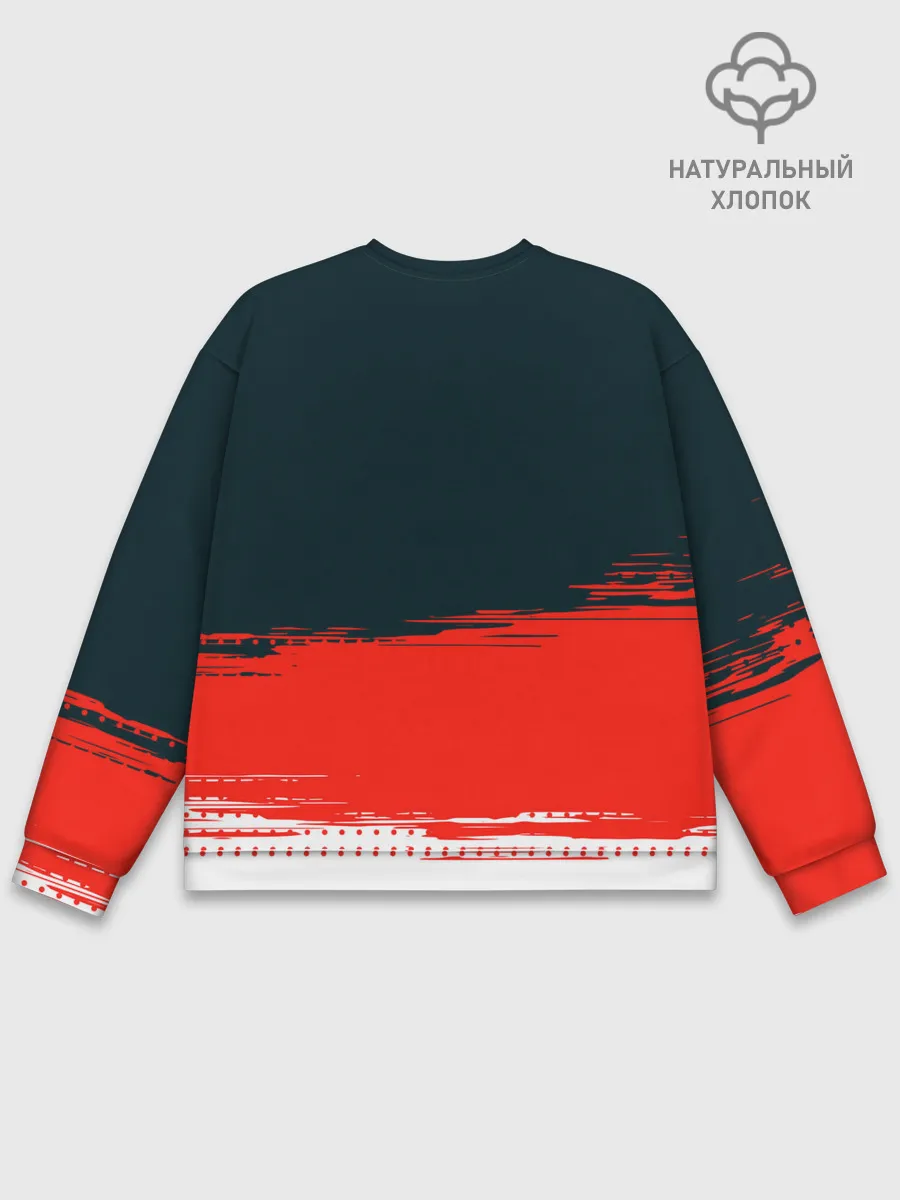 Мужской свитшот базовый / MITSUBISHI | МИТСУБИШИ