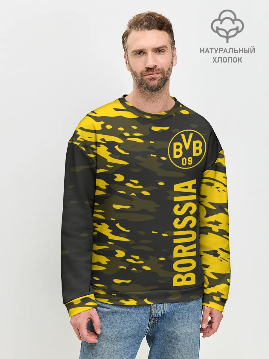 Мужской свитшот базовый / ФК БОРУССИЯ / FC BORUSSIA