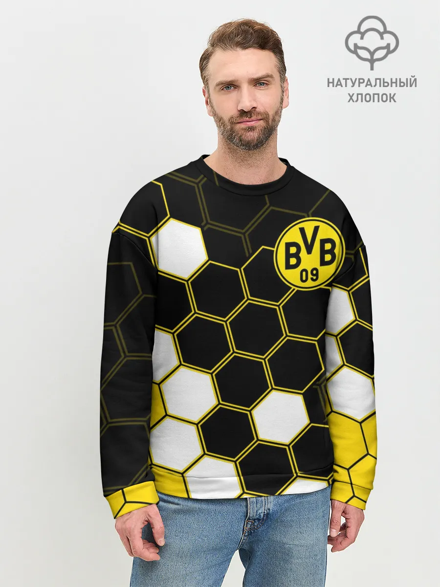 Мужской свитшот базовый / ФК БОРУССИЯ / FC BORUSSIA