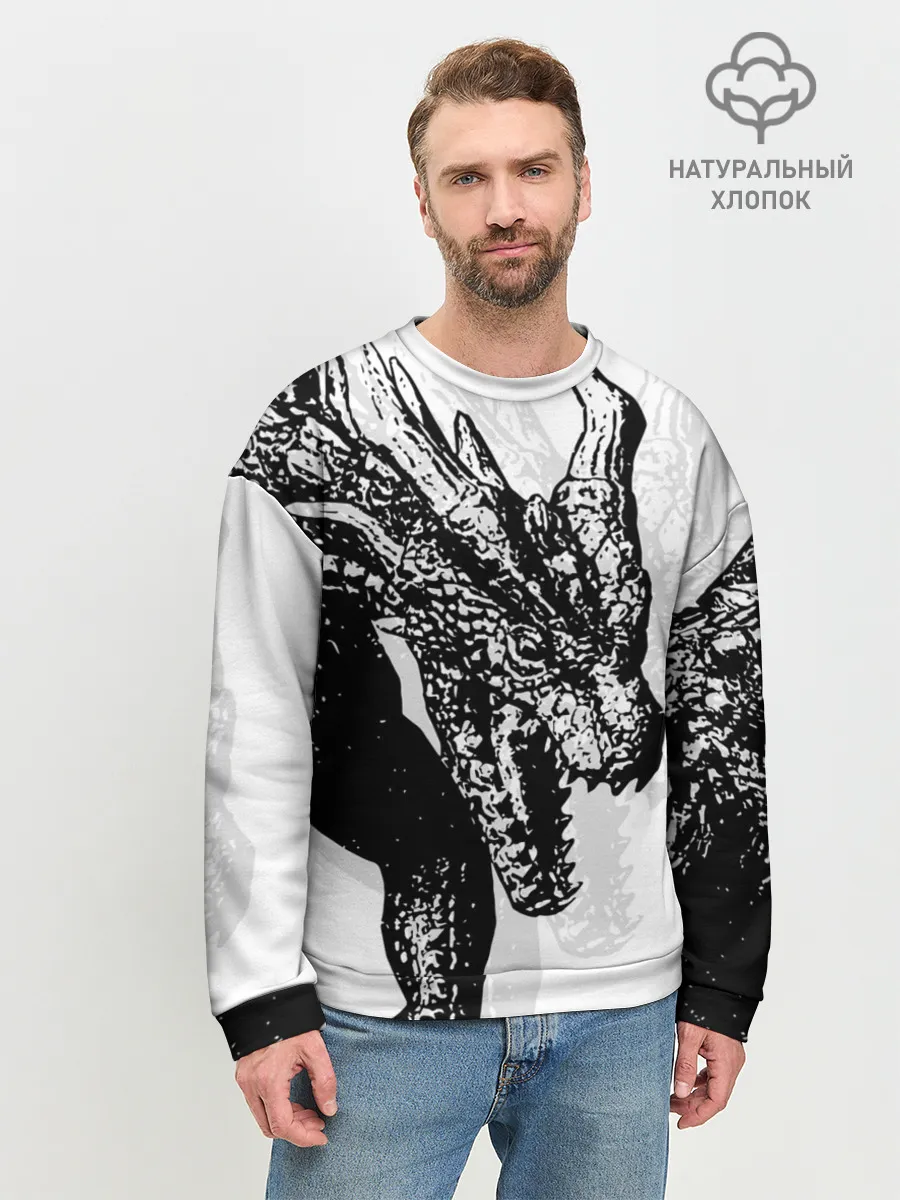 Мужской свитшот базовый / Dragon