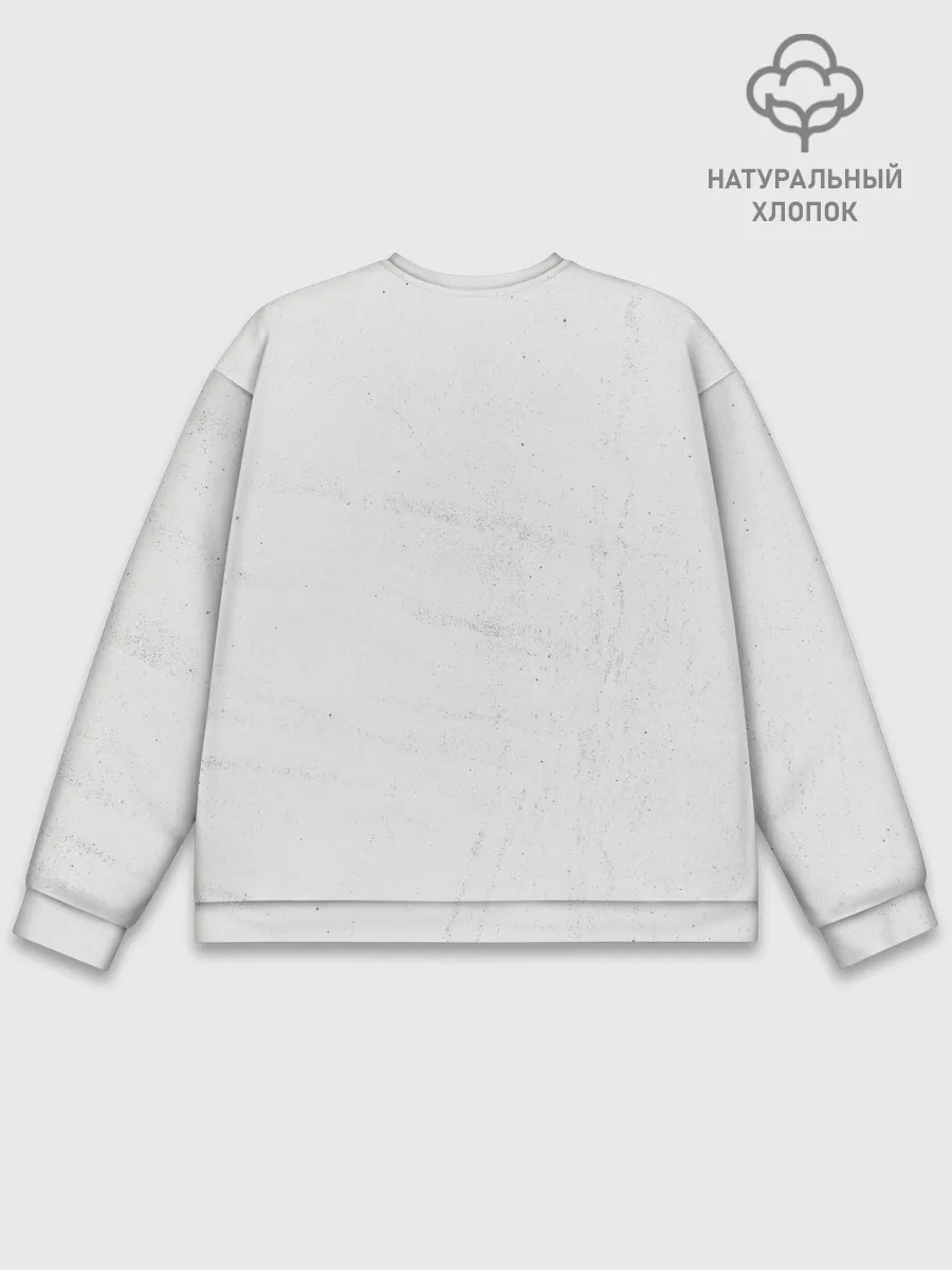 Мужской свитшот базовый / Аста город Чёрный клевер