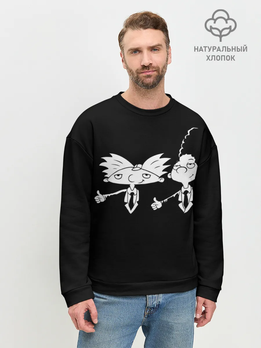 Мужской свитшот базовый / Эй, Арнольд