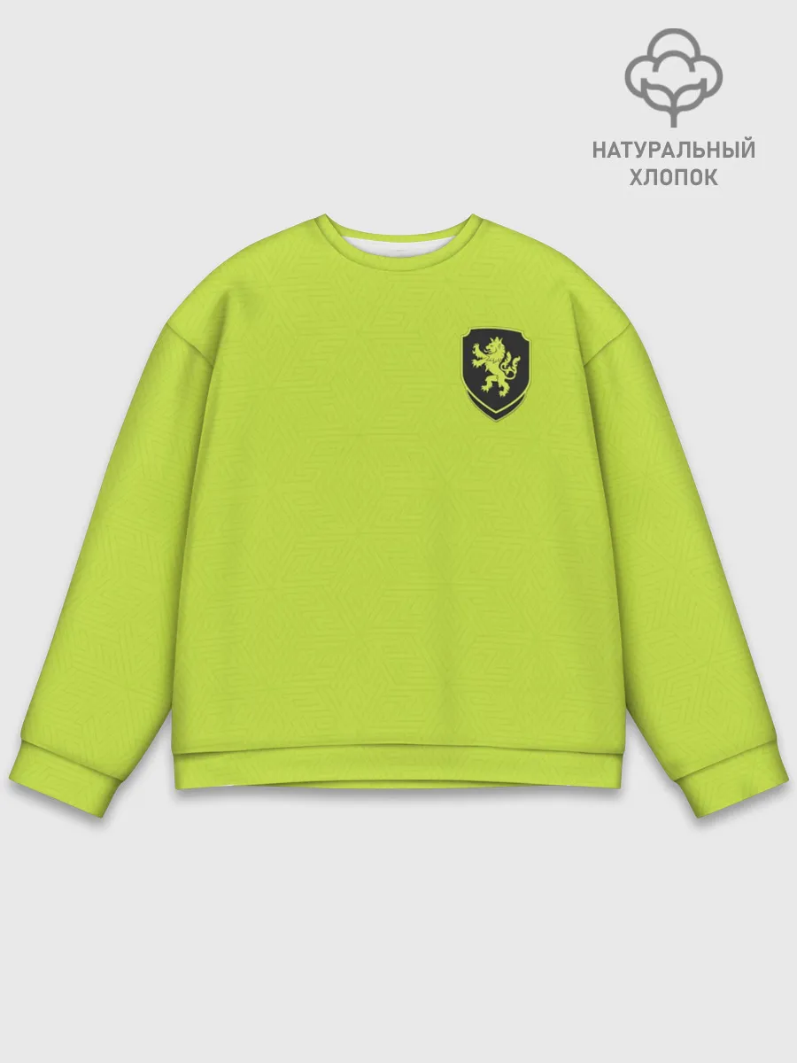 Мужской свитшот базовый / Форма Чехия гостевая