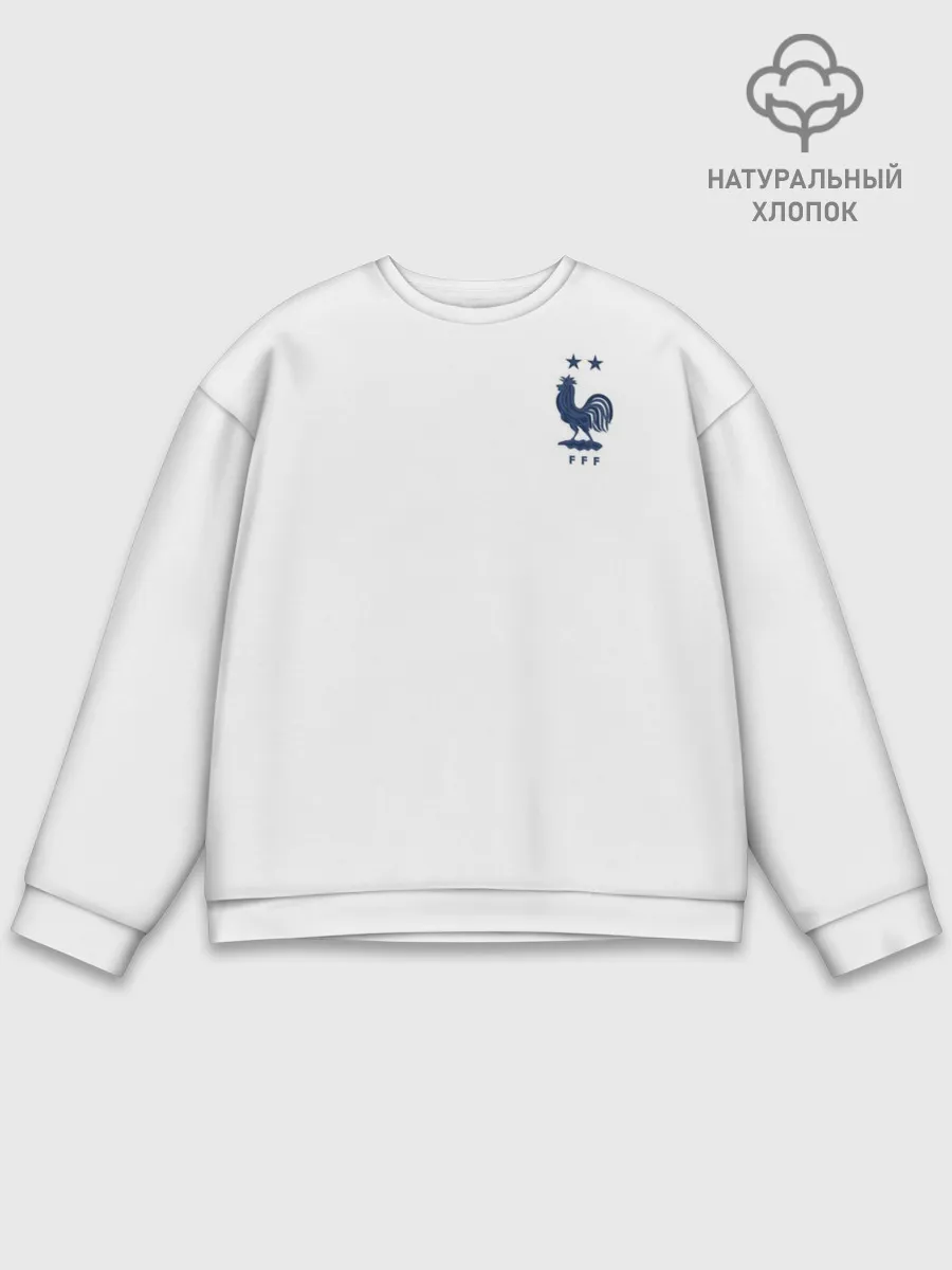 Мужской свитшот базовый / форма сборной Франции гостевая