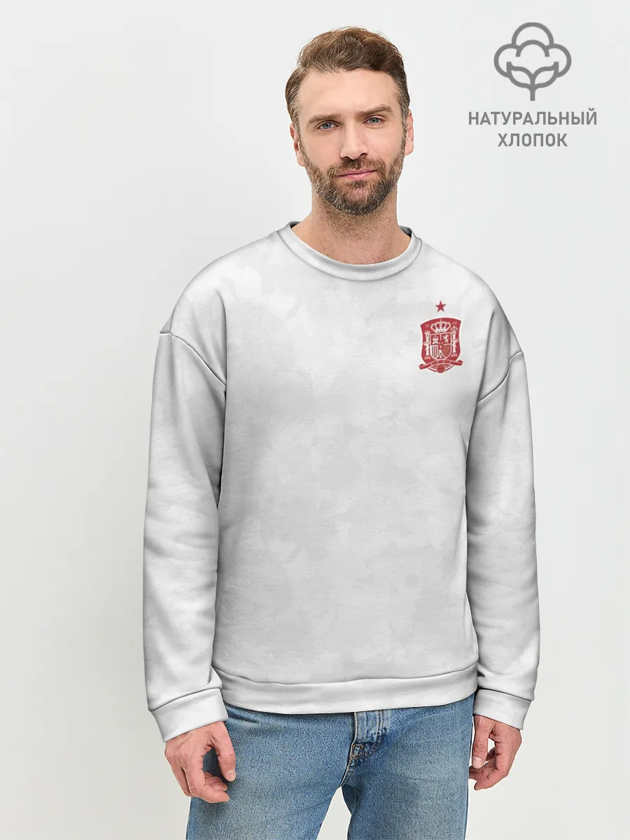 Мужской свитшот базовый / форма сборной Испании