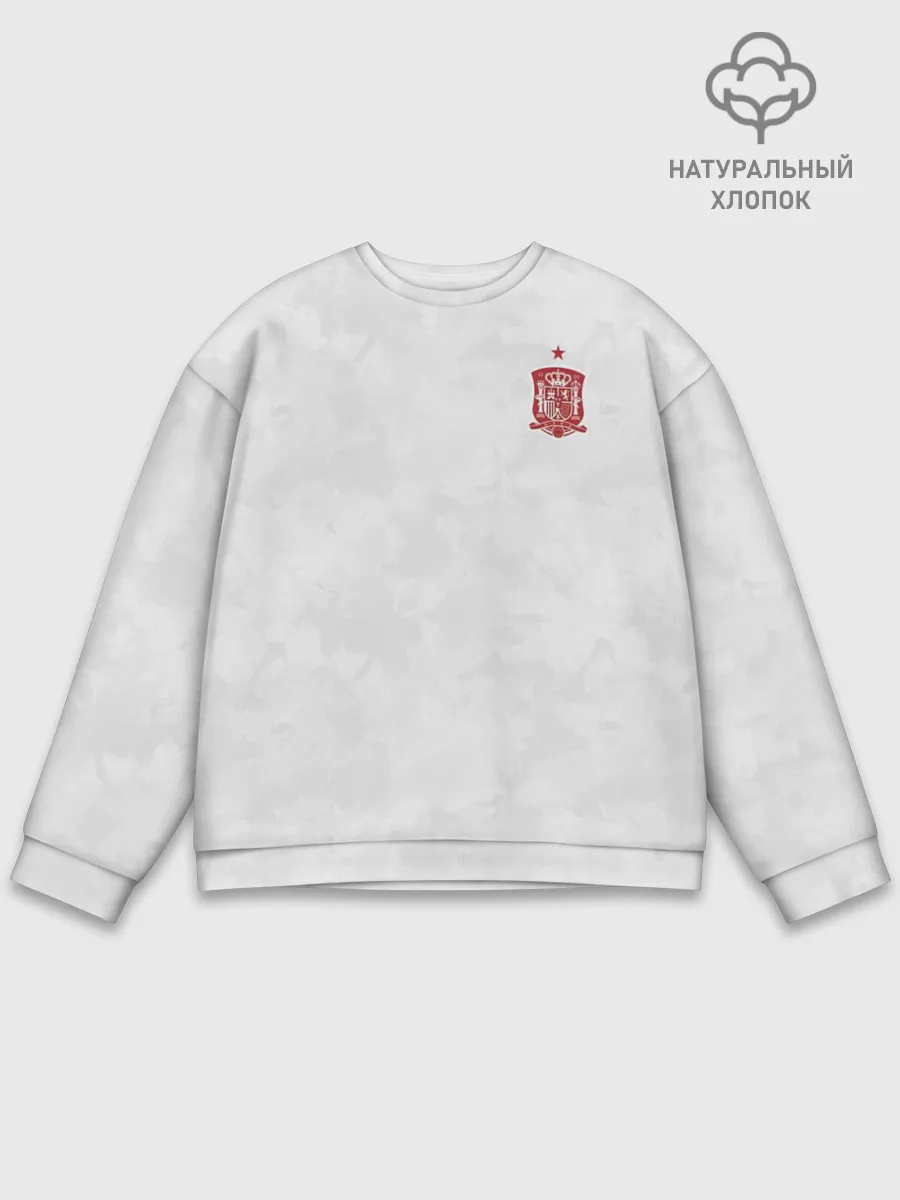 Мужской свитшот базовый / форма сборной Испании