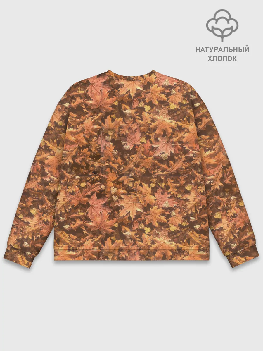 Мужской свитшот базовый / Осеннее листопад