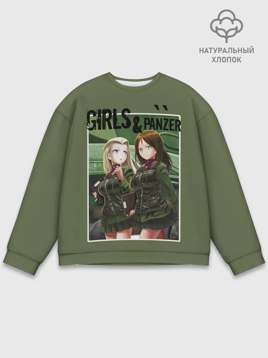 Мужской свитшот базовый / Девушки и танки