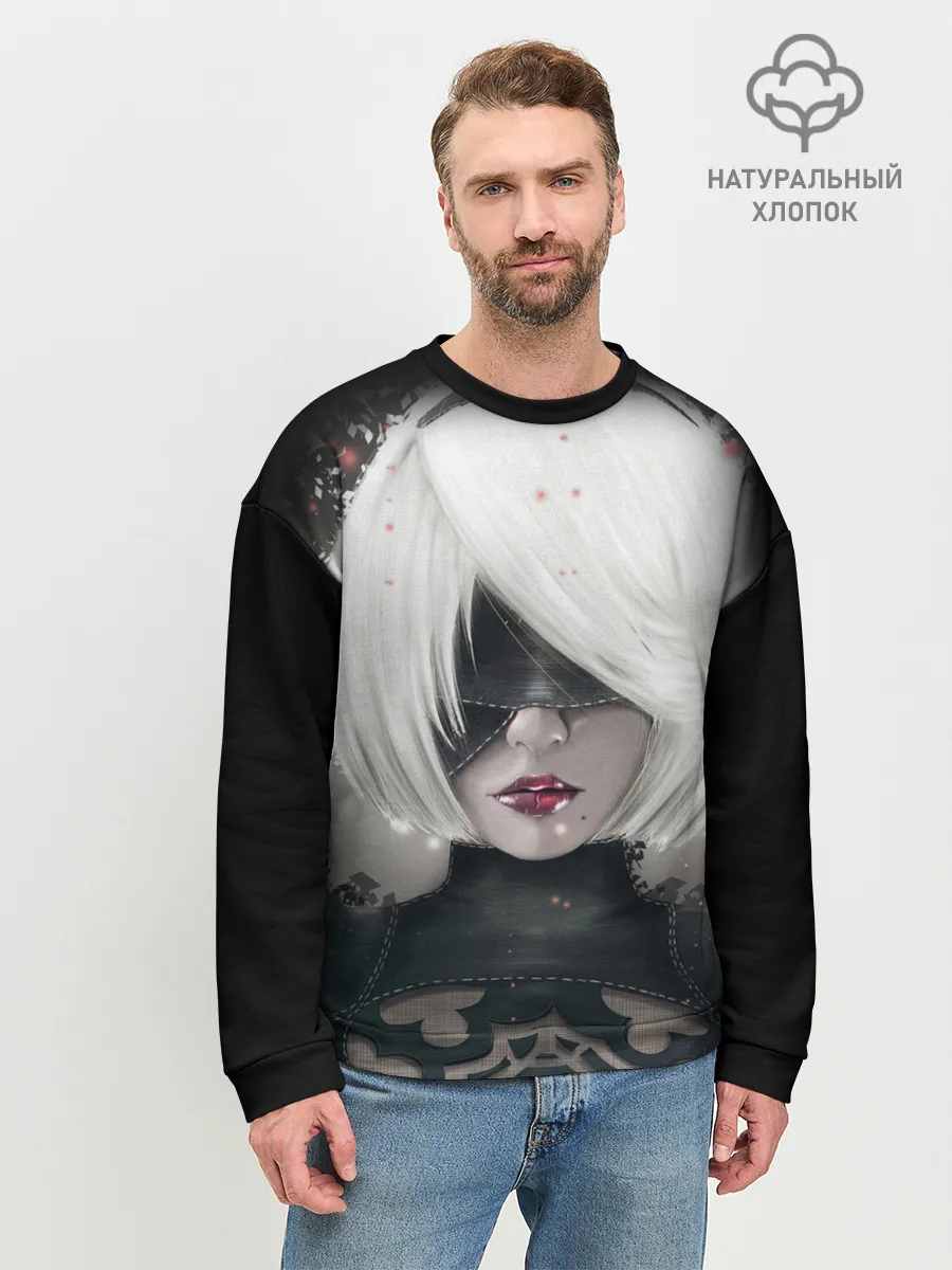 Мужской свитшот базовый / YoRHa | Nier