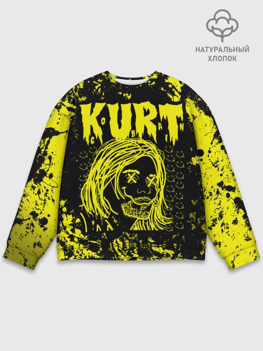 Мужской свитшот базовый / Nirvana 9