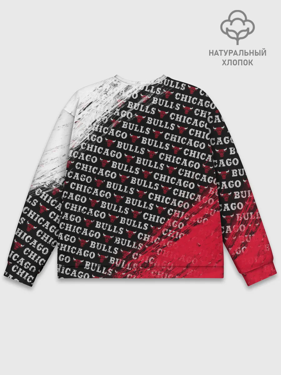 Мужской свитшот базовый / CHICAGO BULLS [6]