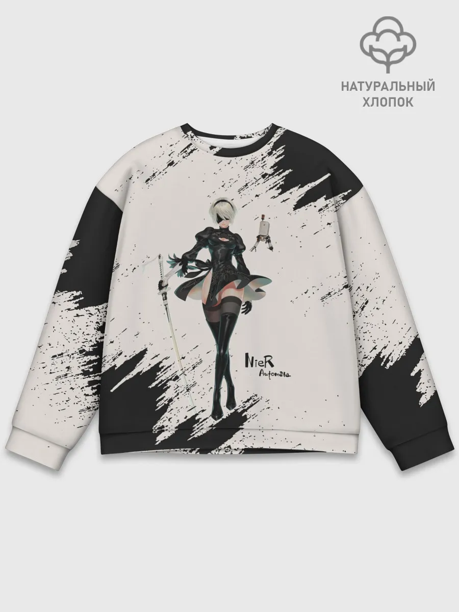 Мужской свитшот базовый / Ниэр | Nier Automata