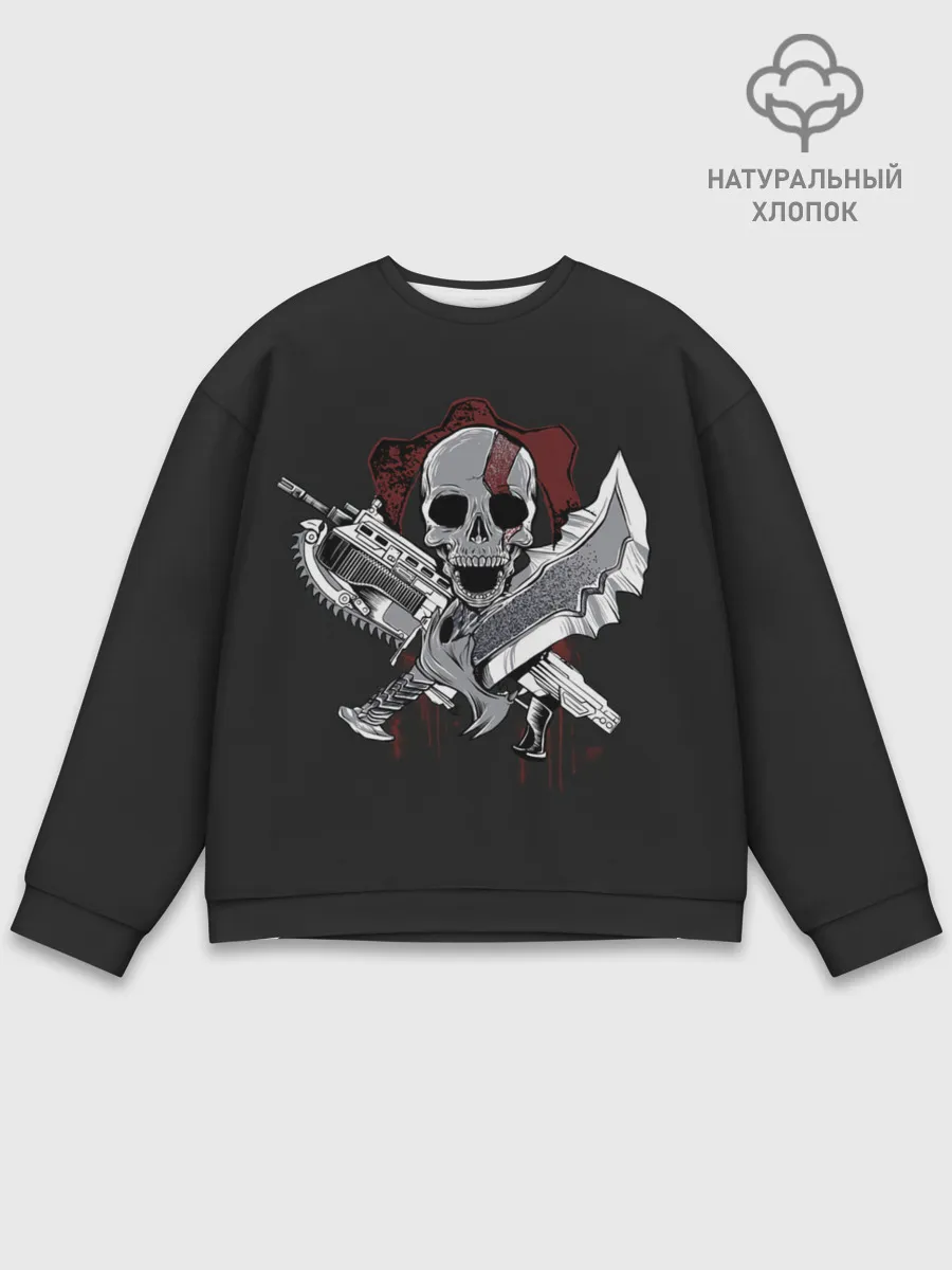 Мужской свитшот базовый / Gears of war