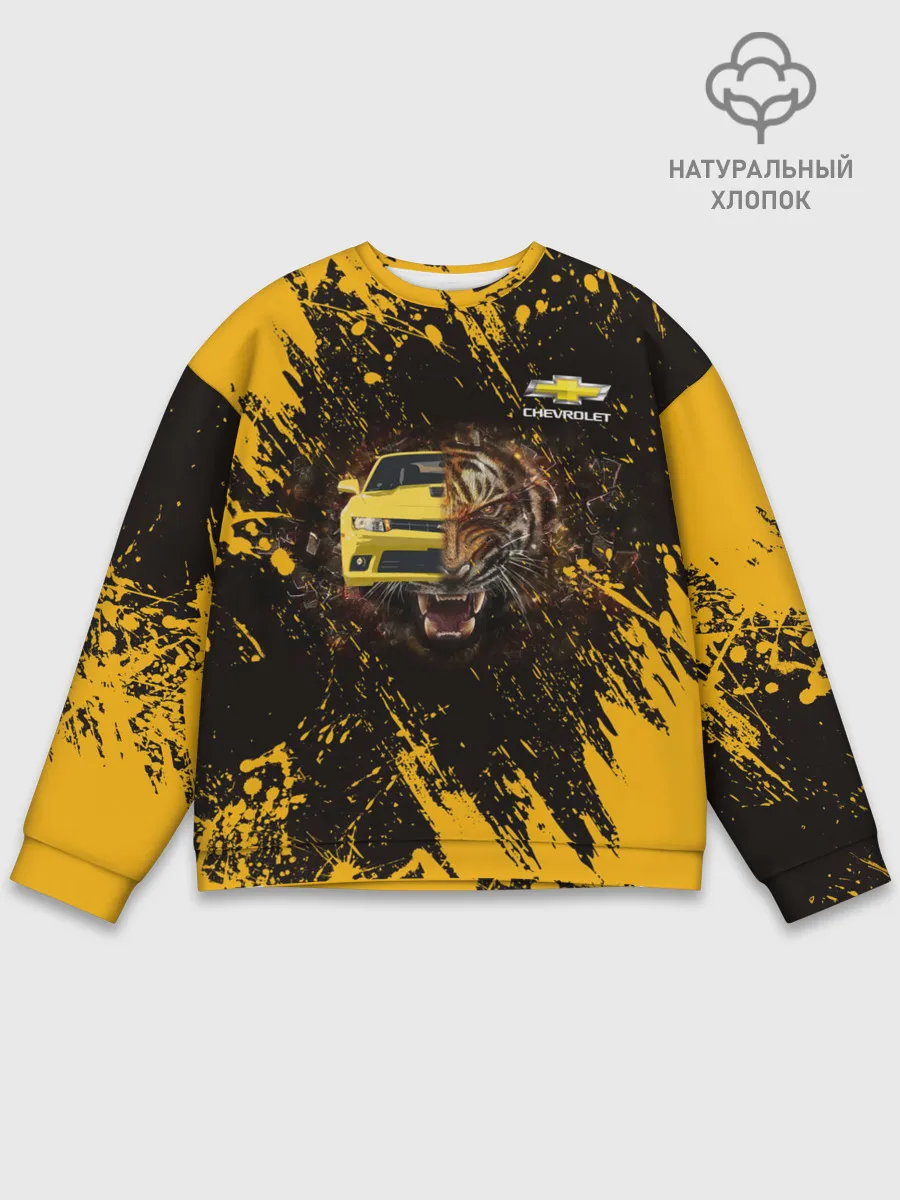 Мужской свитшот базовый / Chevrolet