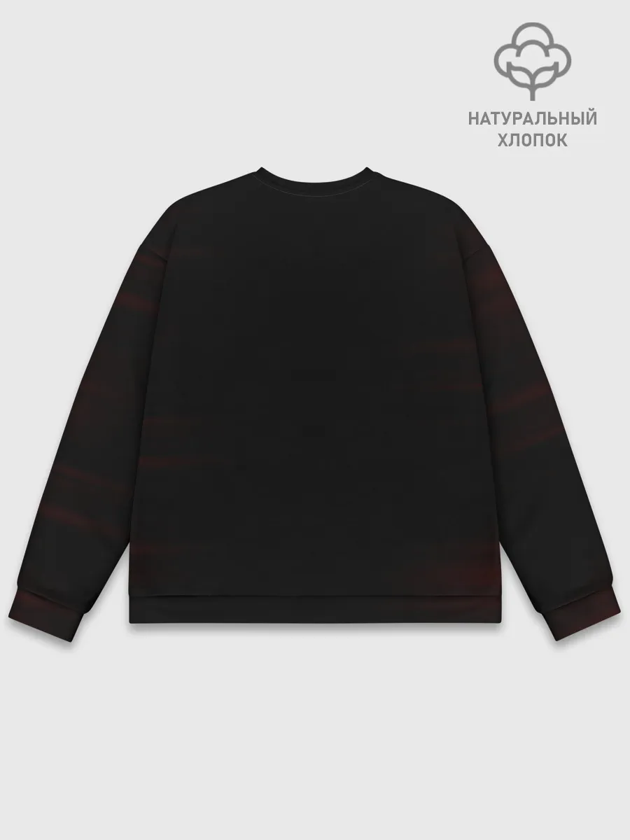 Мужской свитшот базовый / Ями Сукэхиро черный Аста катана