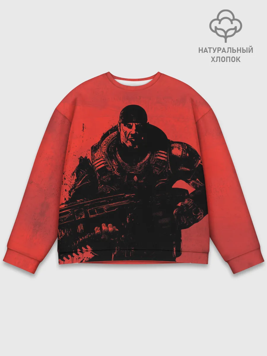 Мужской свитшот базовый / Злой Маркус