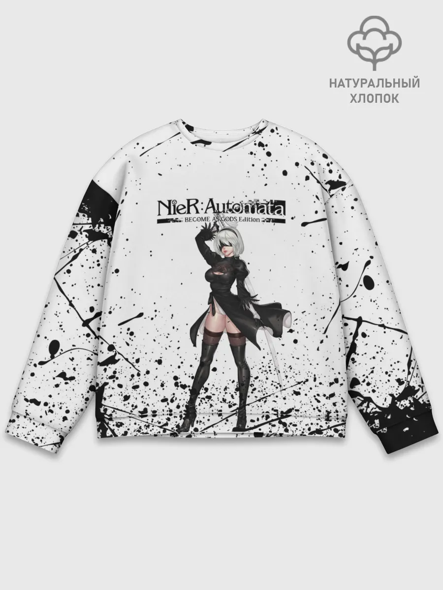 Мужской свитшот базовый / Nier Automata | YoRHa