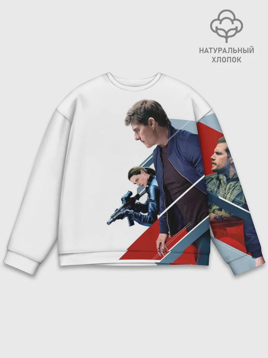 Мужской свитшот базовый / Mission: Impossible Art