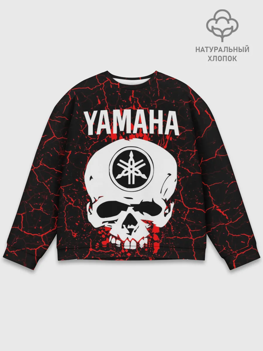 Мужской свитшот базовый / YAMAHA / ЯМАХА / МОТОСПОРТ