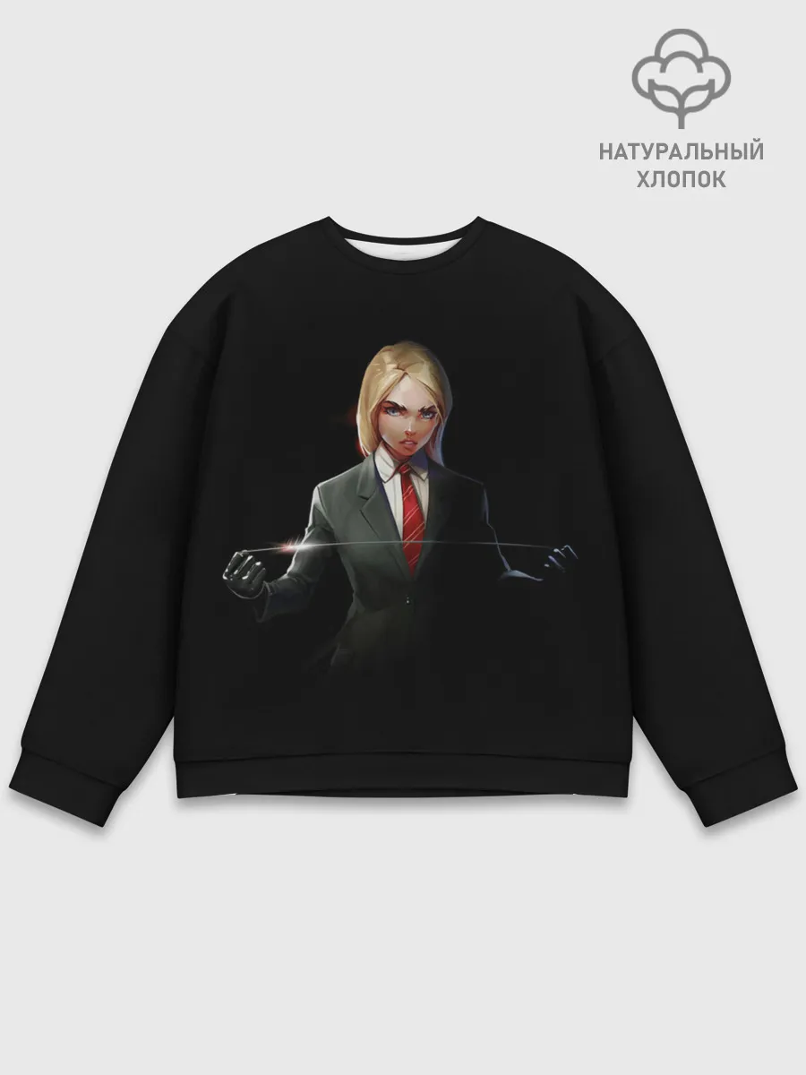 Мужской свитшот базовый / Hitwoman