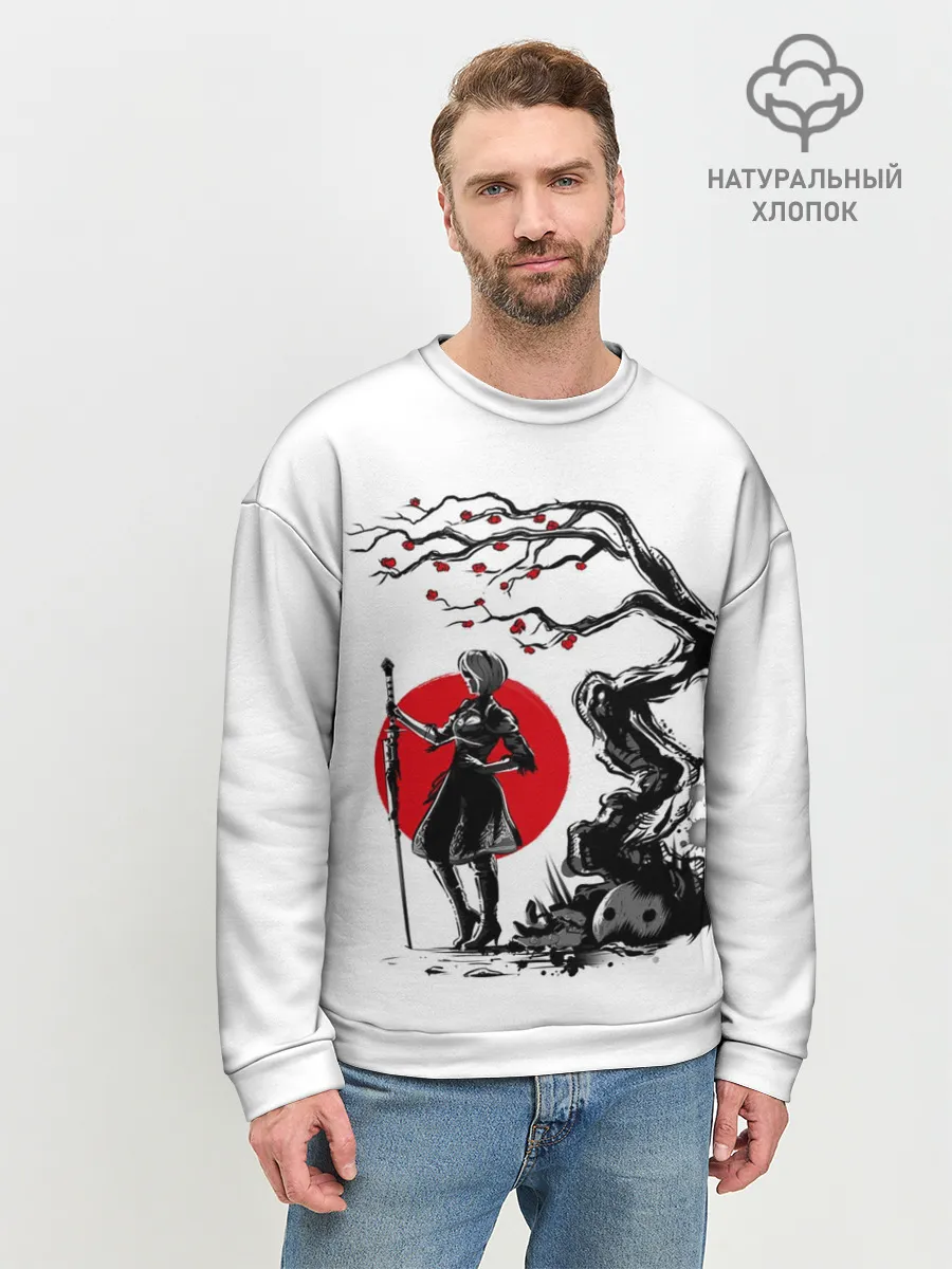 Мужской свитшот базовый / 2B | Sakura