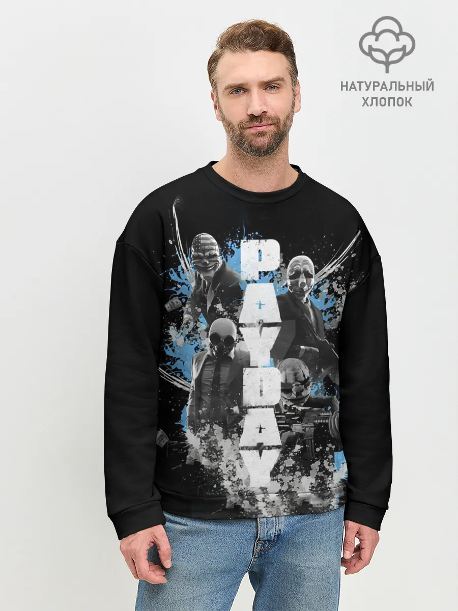 Мужской свитшот базовый / Pay Day Brothers