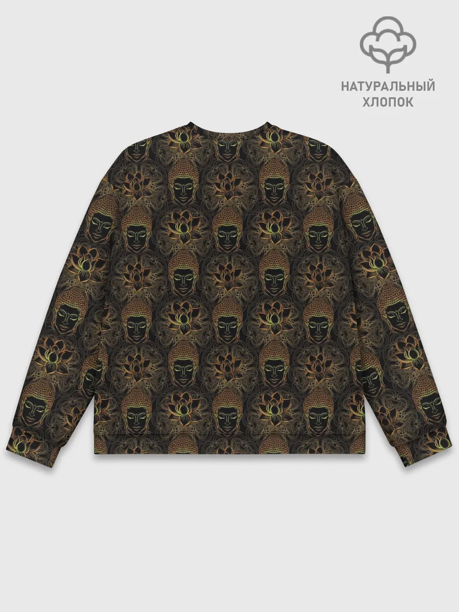 Мужской свитшот базовый / Будда