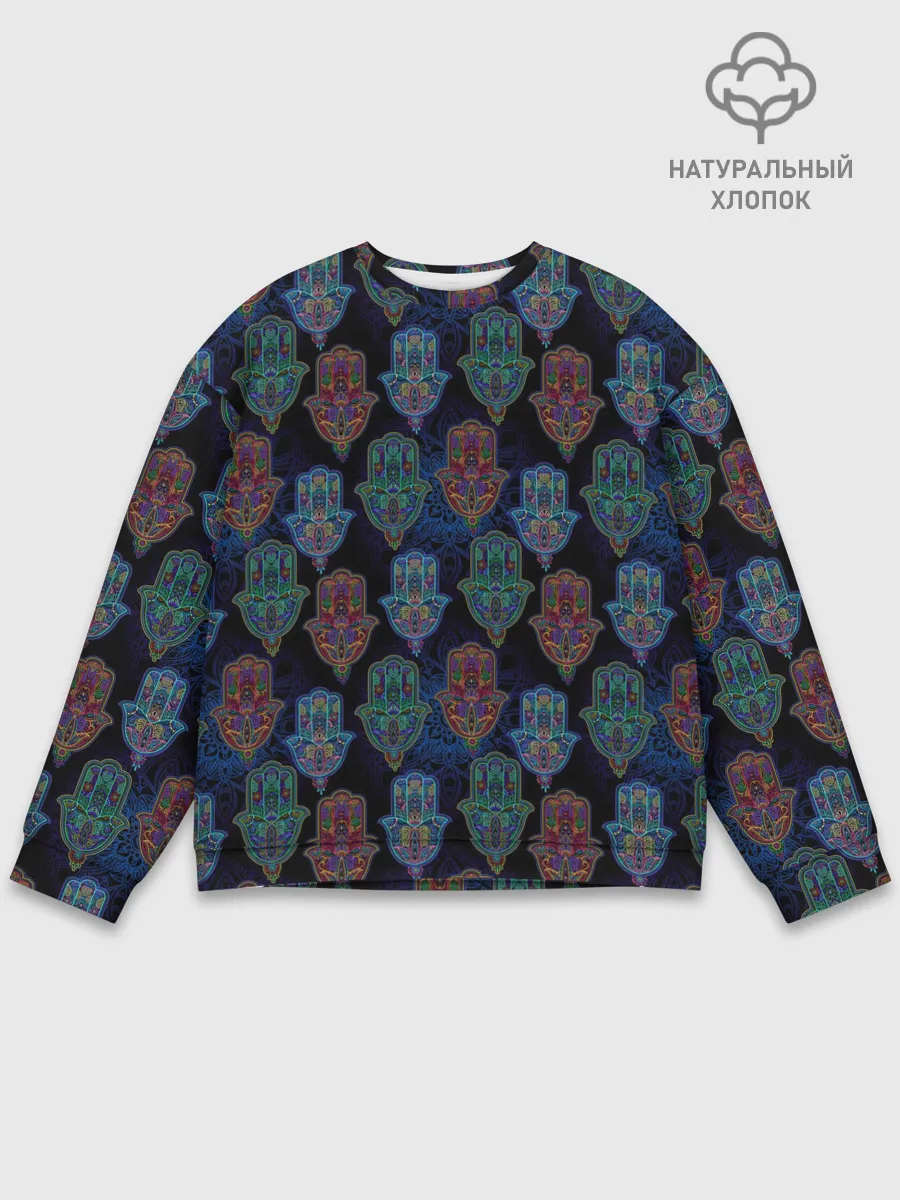 Мужской свитшот базовый / Рука Бога