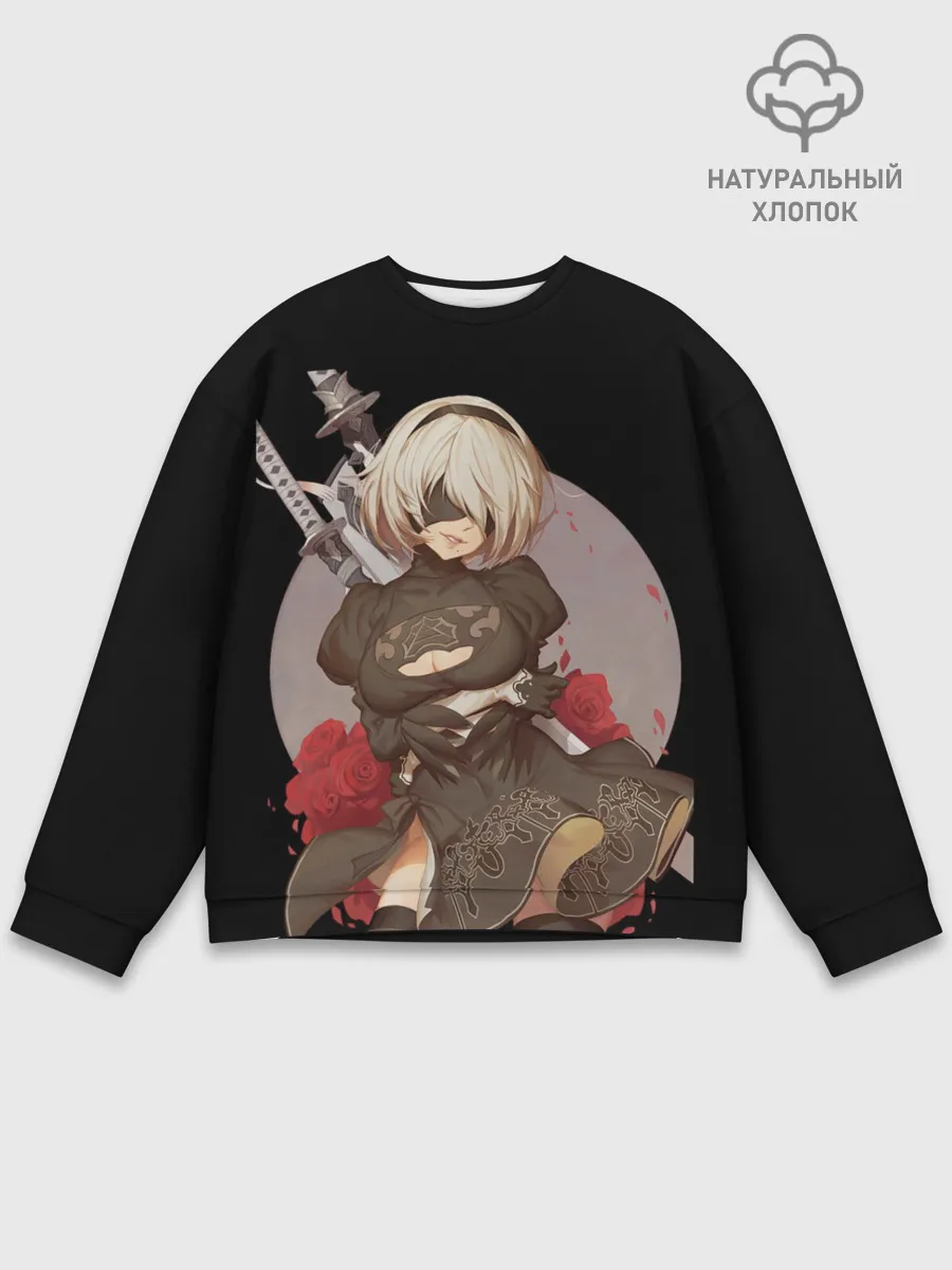Мужской свитшот базовый / Nier: Automata