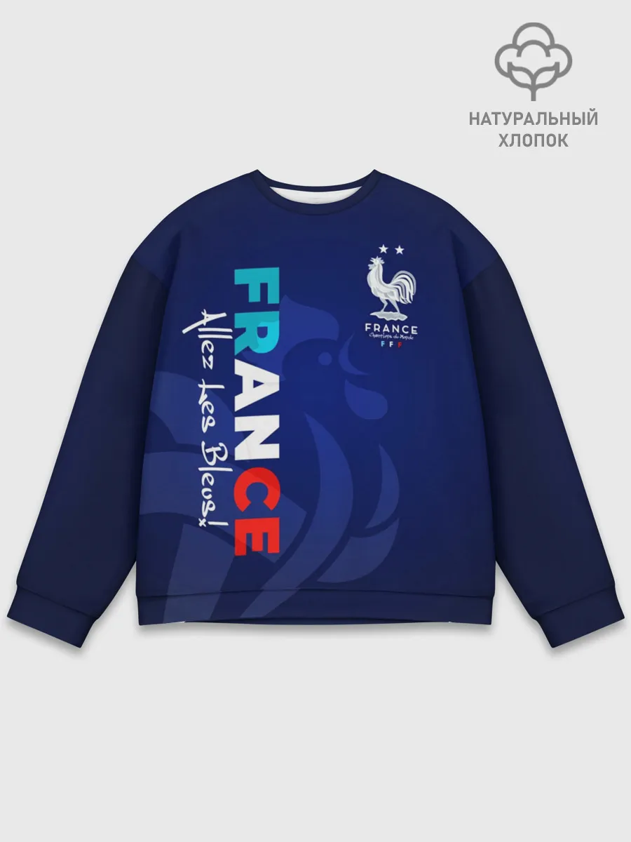 Мужской свитшот базовый / Сборная Франции