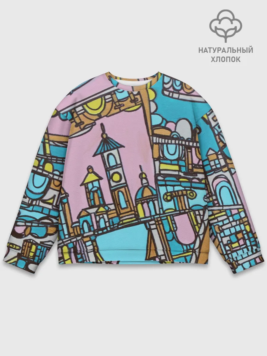 Мужской свитшот базовый / Римские каникулы