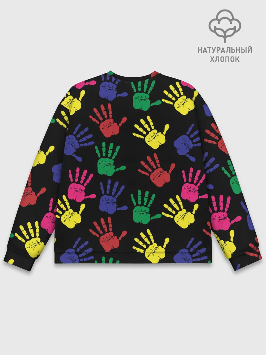 Мужской свитшот базовый / Dont touch / Не трогать