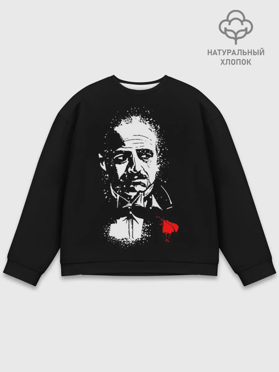 Мужской свитшот базовый / The Godfather / Крестный отец