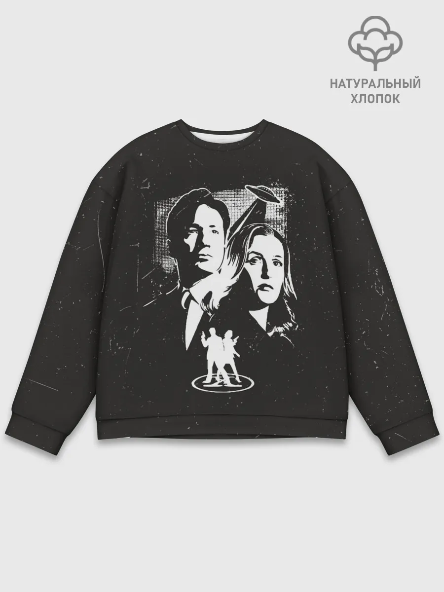 Мужской свитшот базовый / Fox and Dana