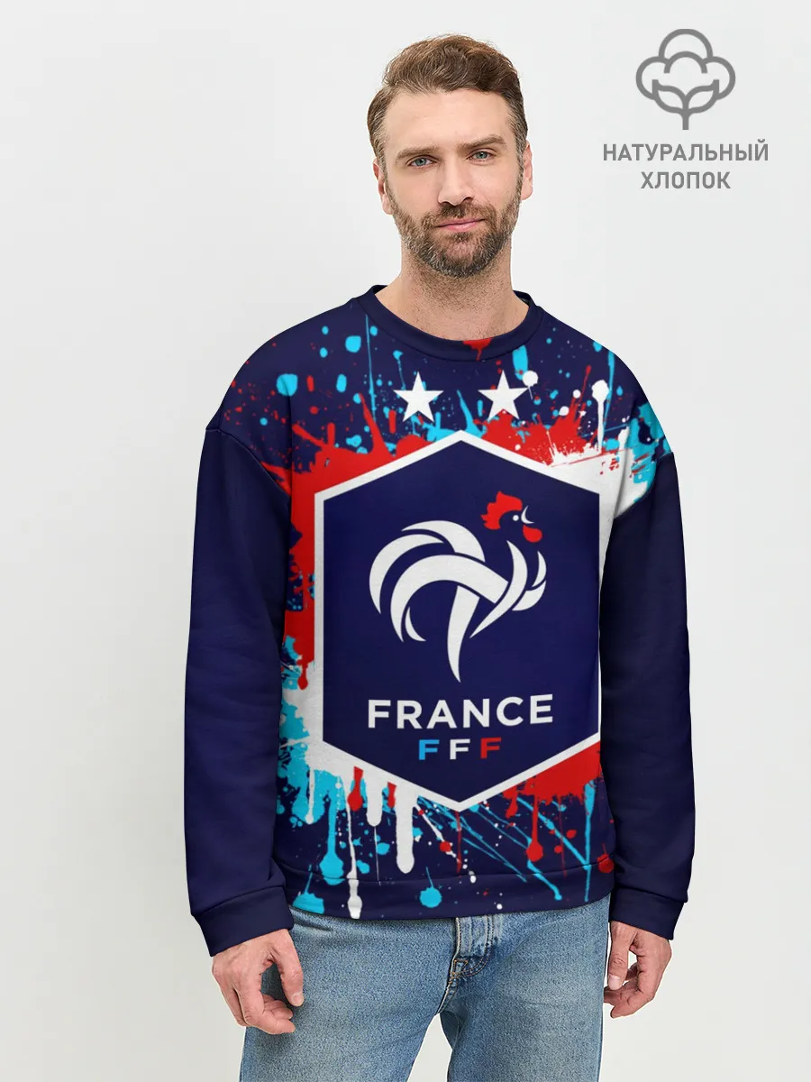 Мужской свитшот базовый / Сборная Франции