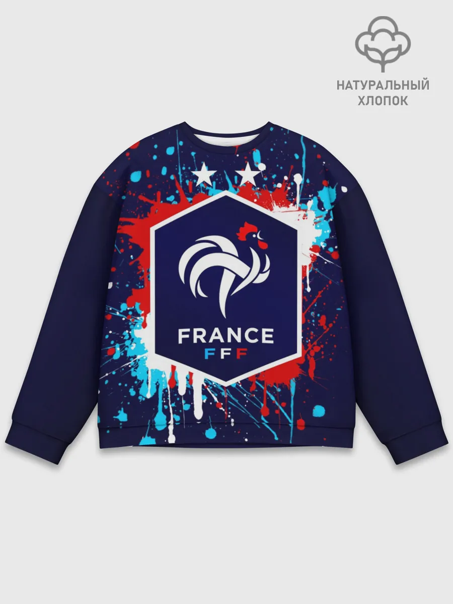Мужской свитшот базовый / Сборная Франции
