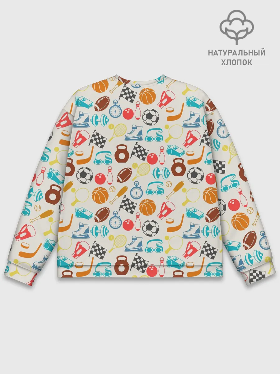 Мужской свитшот базовый / Спорт