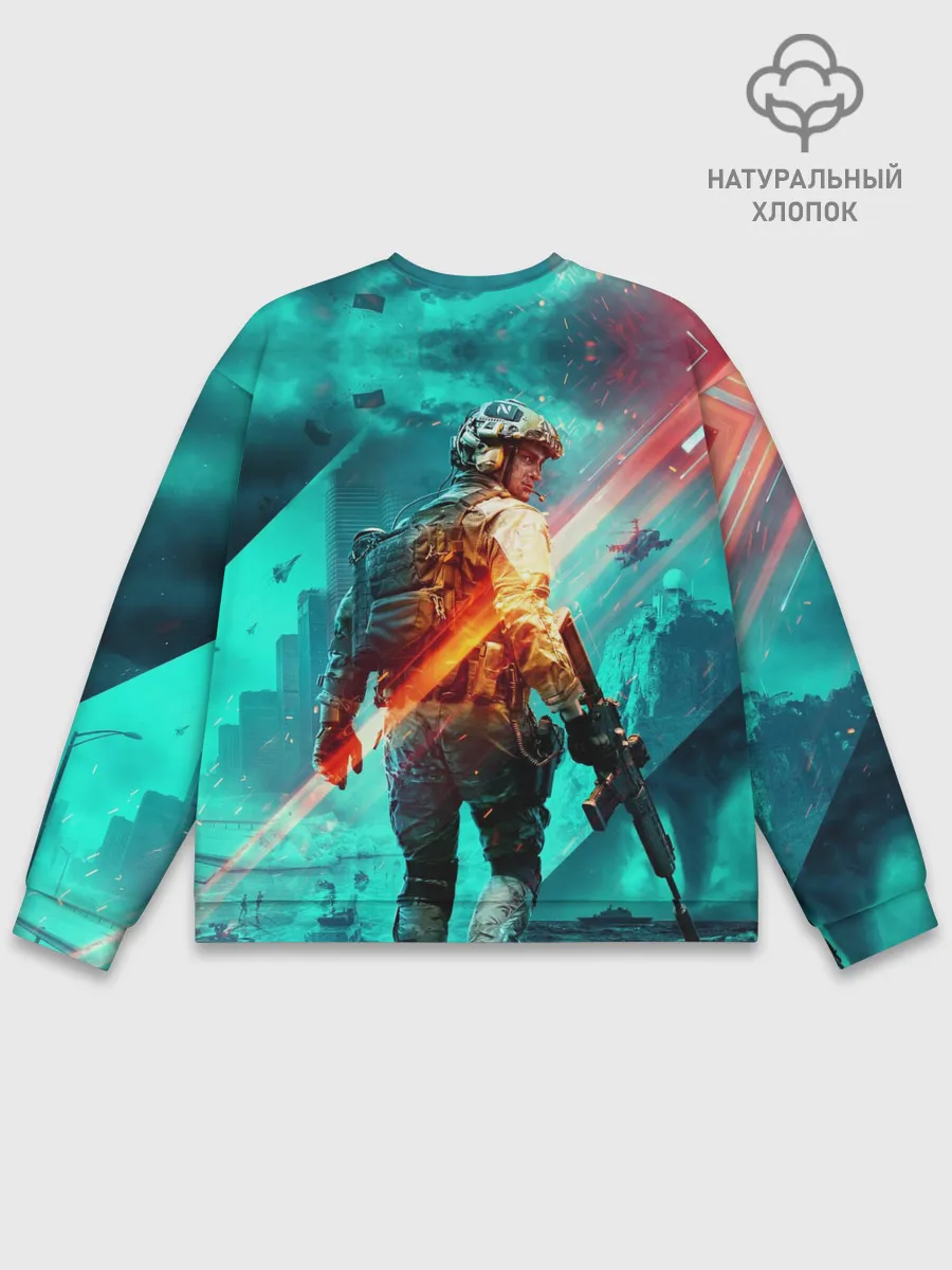 Мужской свитшот базовый / Battlefield 2042