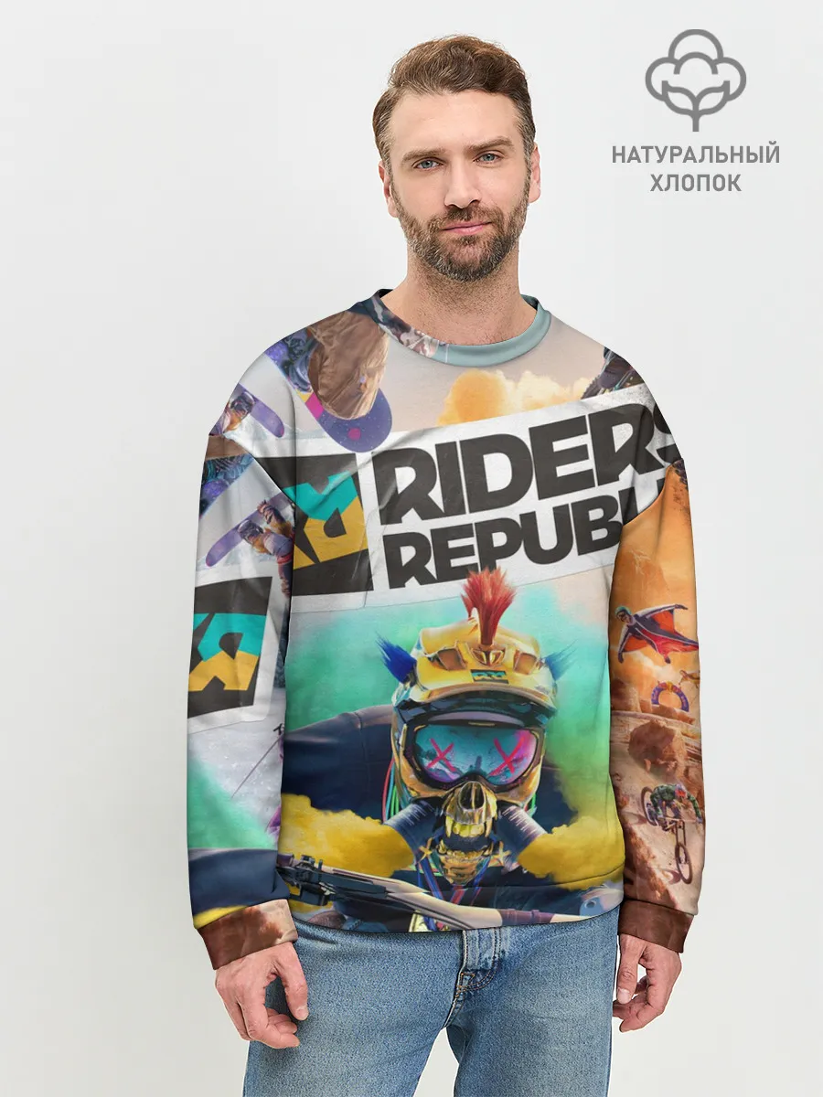 Мужской свитшот базовый / Riders Republic