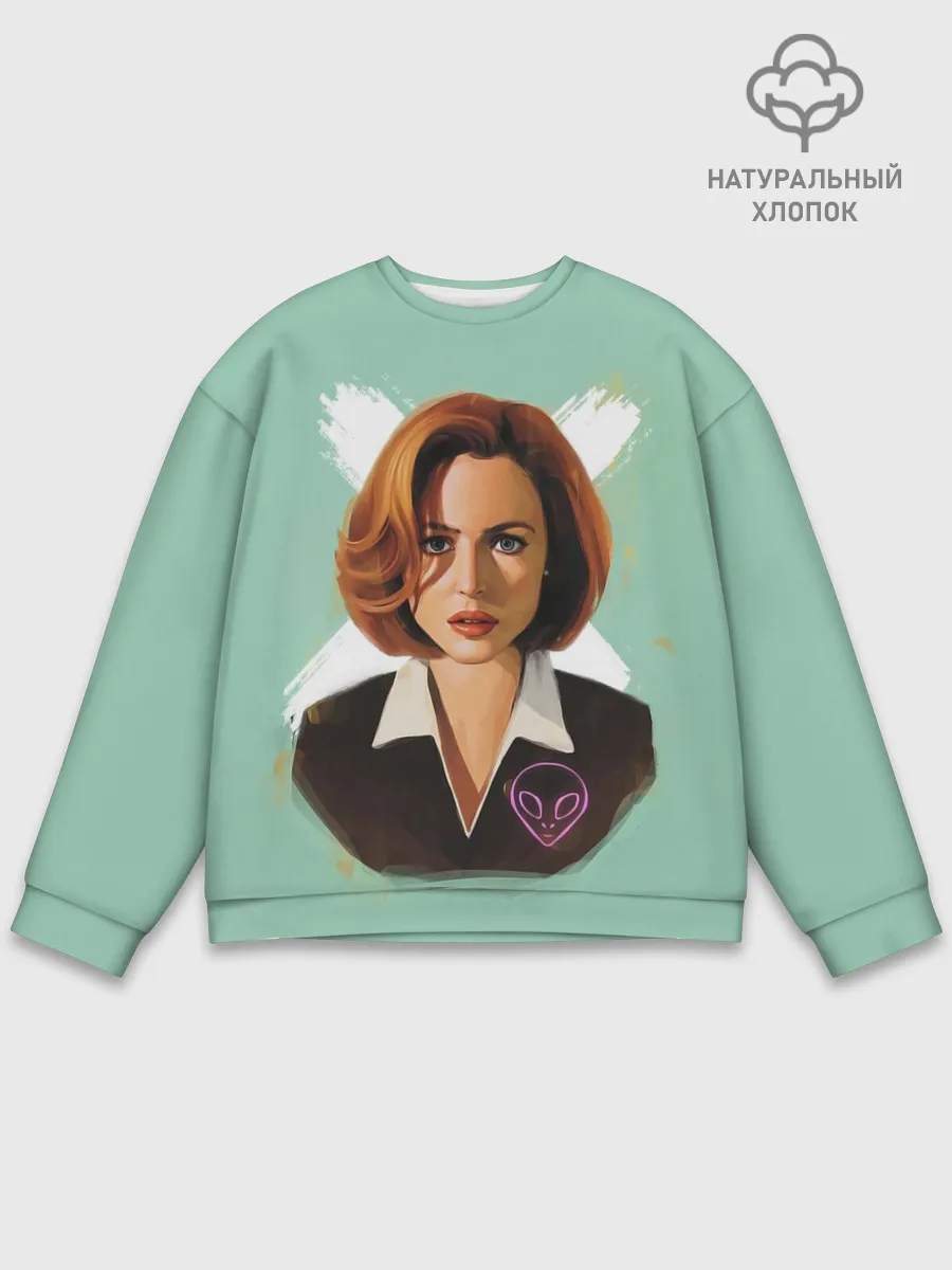 Мужской свитшот базовый / Дана Скалли