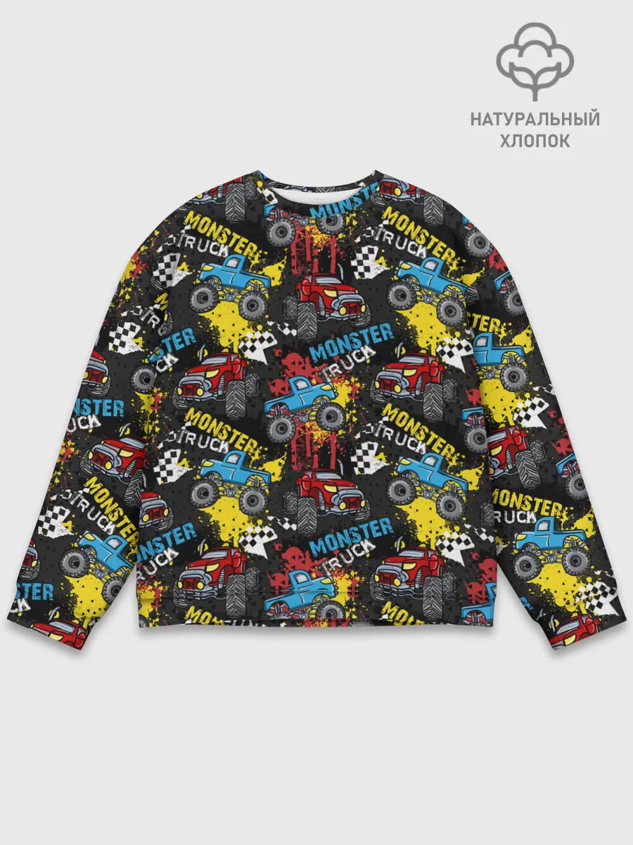 Мужской свитшот базовый / MONSTER TRUCK